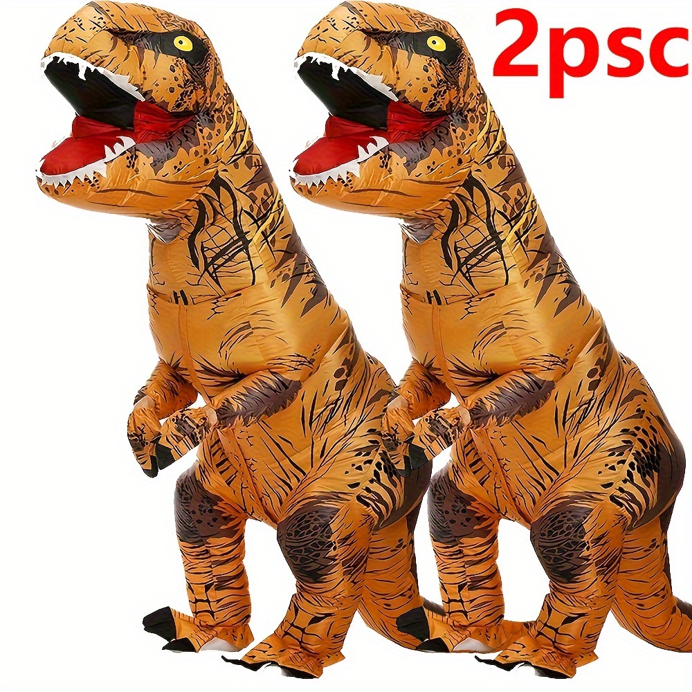 

2pcs Adult Inflatable Costumes Purim Halloween Christmas Mascot Anime Party Cosplay Costume Dress Fancy Suits