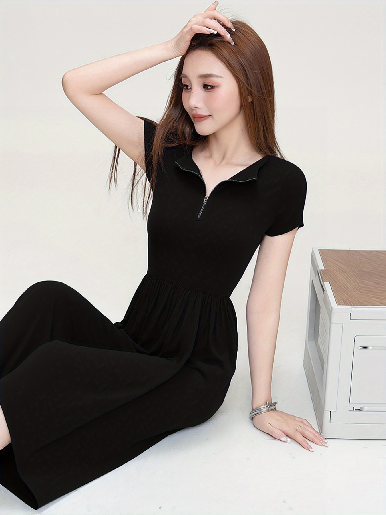 black midi tulle dress Bebe Women's Corset have for your wardrobe.Material Patou | Midi shirt OB 26/US 22 Size:L/14 - (UK 14/US 10/EU 42)
