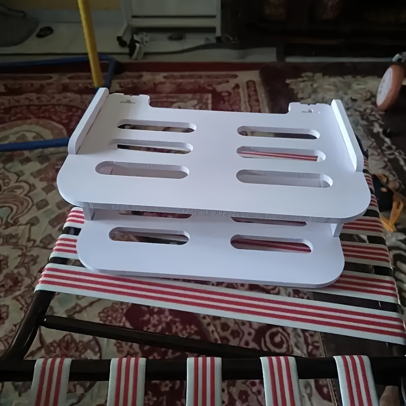 Space- Wall Mount Bracket, Router And Tv Set-top Box Storage Rack, Practical Storage Solution