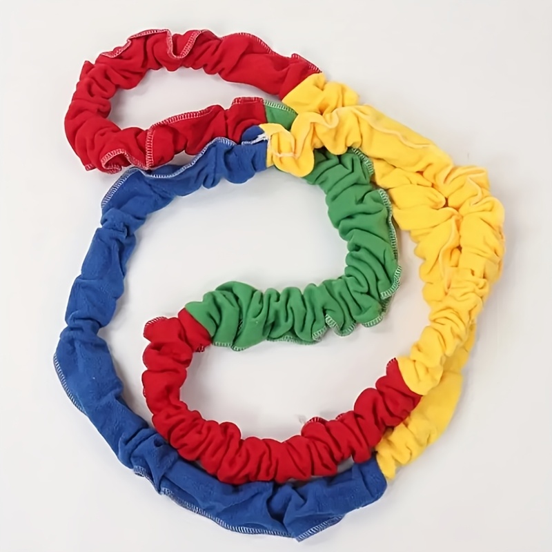 An ideal activity tool for groups, an elastic fitness band that helps with strength training, running rope competitions in various directions, perfect for outdoor and indoor activities, as well as Christmas and New Year gifts