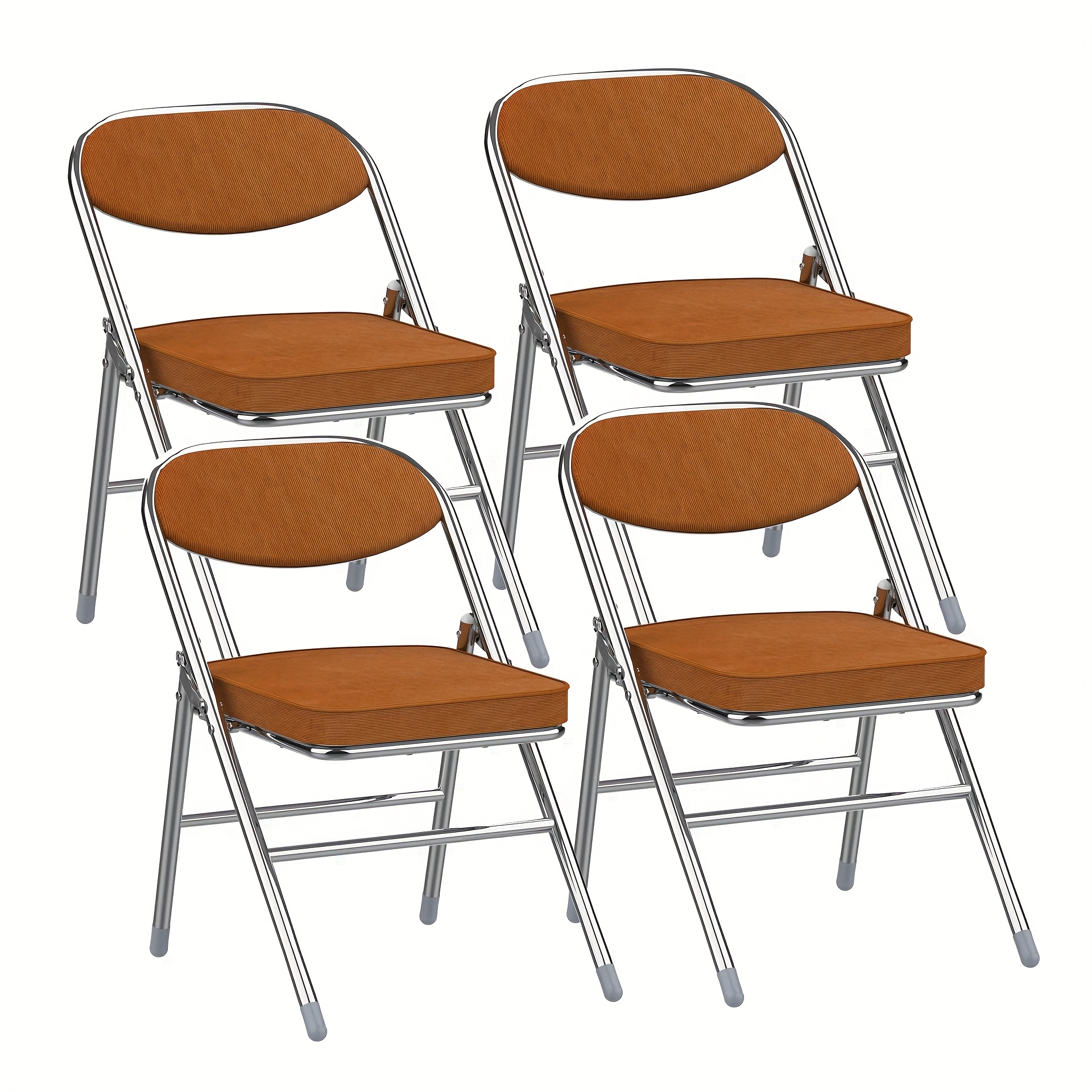 TEMU Lot de chaises visiteurs en daim, éponge de 5 cm d'épaisseur, convient pour bureau, salle de réception, salle de conférence, salle à manger,