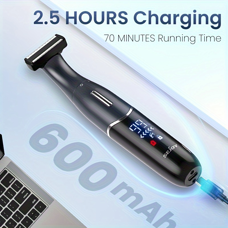 6in 1 electric  s for women men bikini trimmer hair remover kit for face eyebrow nose   legs and pubic hair wet and dry     rechargeable portable Product details 5