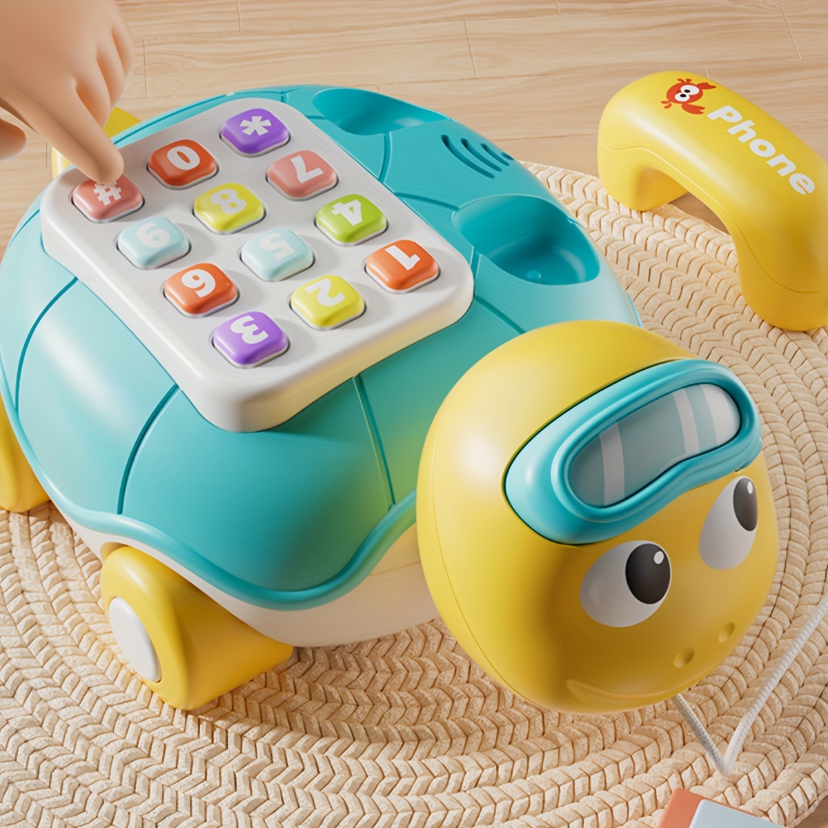 Baby Multifunctional Toy Music Turtle Telephone