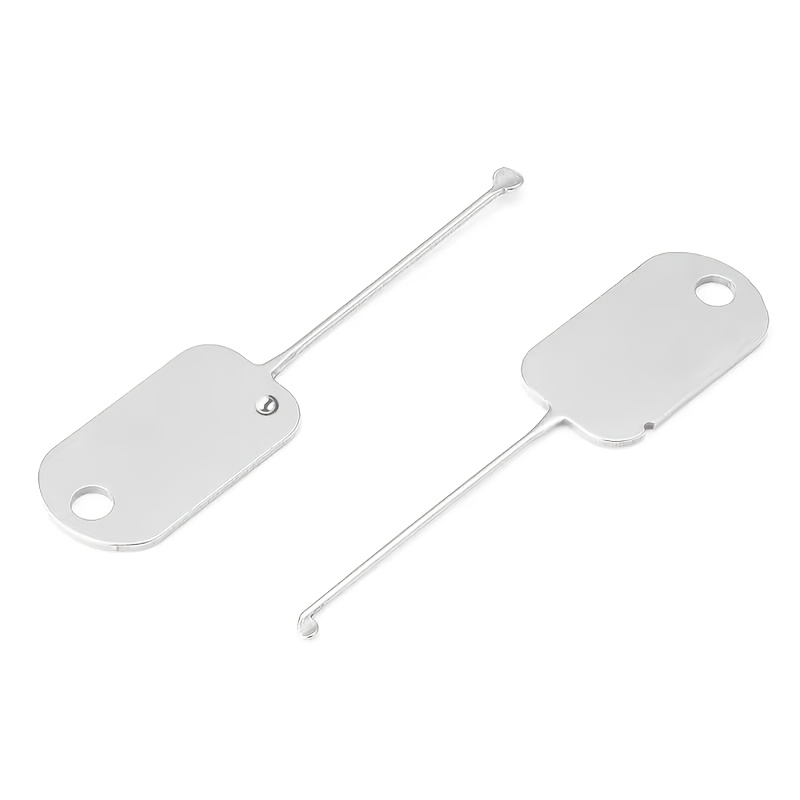 TEMU 2pcs Stainless Steel Mini Pry Bars, Multi-functional Hand Tools