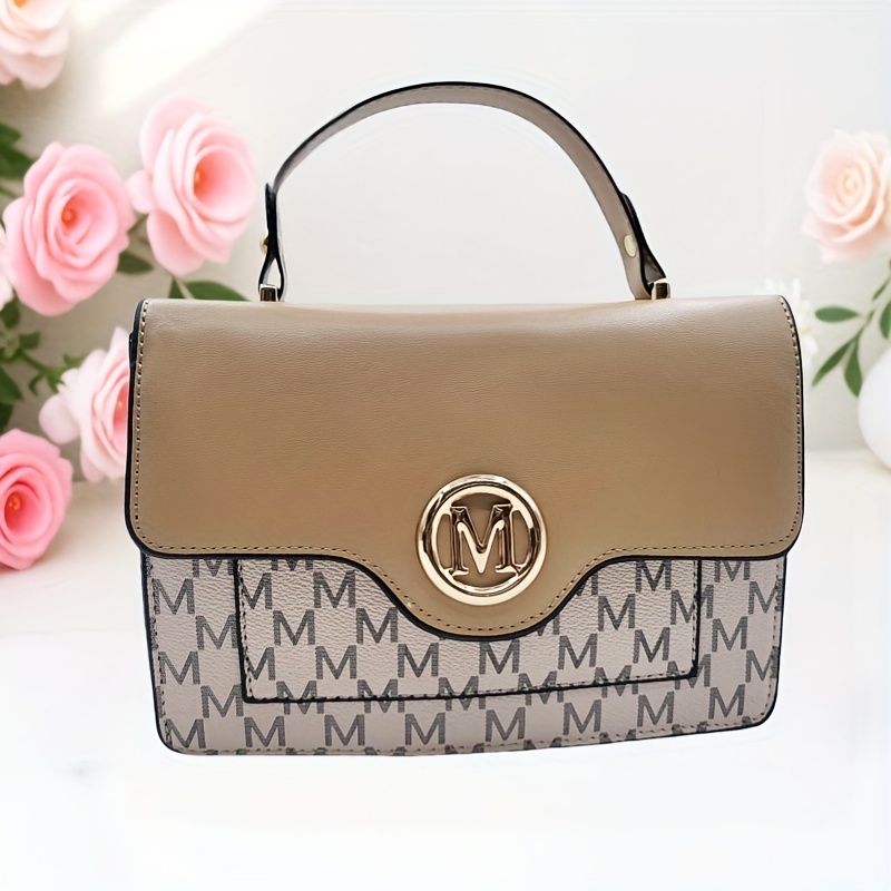 High- With Detachable Shoulder Strap, In Hand-held Or Crossbody Styles. Classic Square Crossbody Bag, A Fashionable Work Bag For Women, Versatile And . Magnetic Snap Closure For , Ideal For Daily