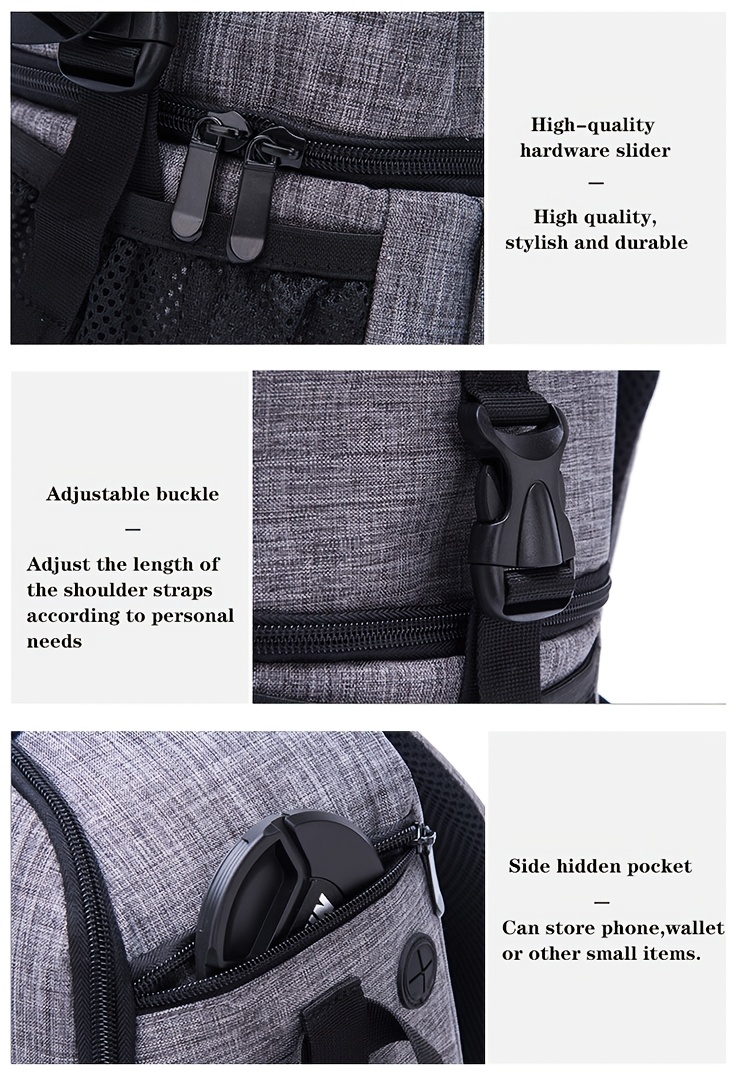 borsa per fotocamera professionale multifunzionale da esterno di   capacità con divisori interni rimovibili, borsa per fotocamera dslr a    , borsa per  ,   da esterno per fotografia Dettagli dell'articolo 12