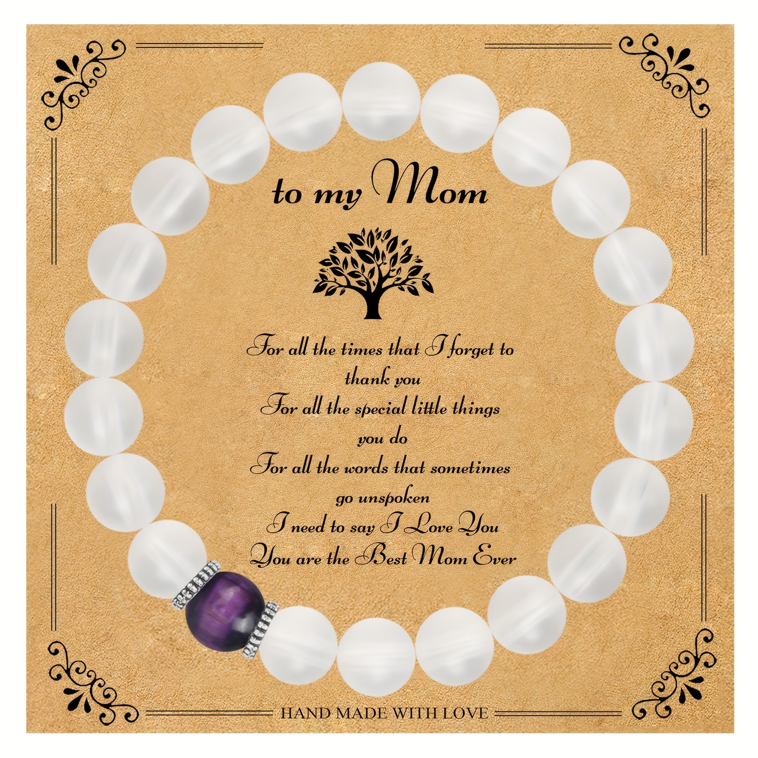 Exquisite Beaded Bracelet for Valentine's Day and Easter