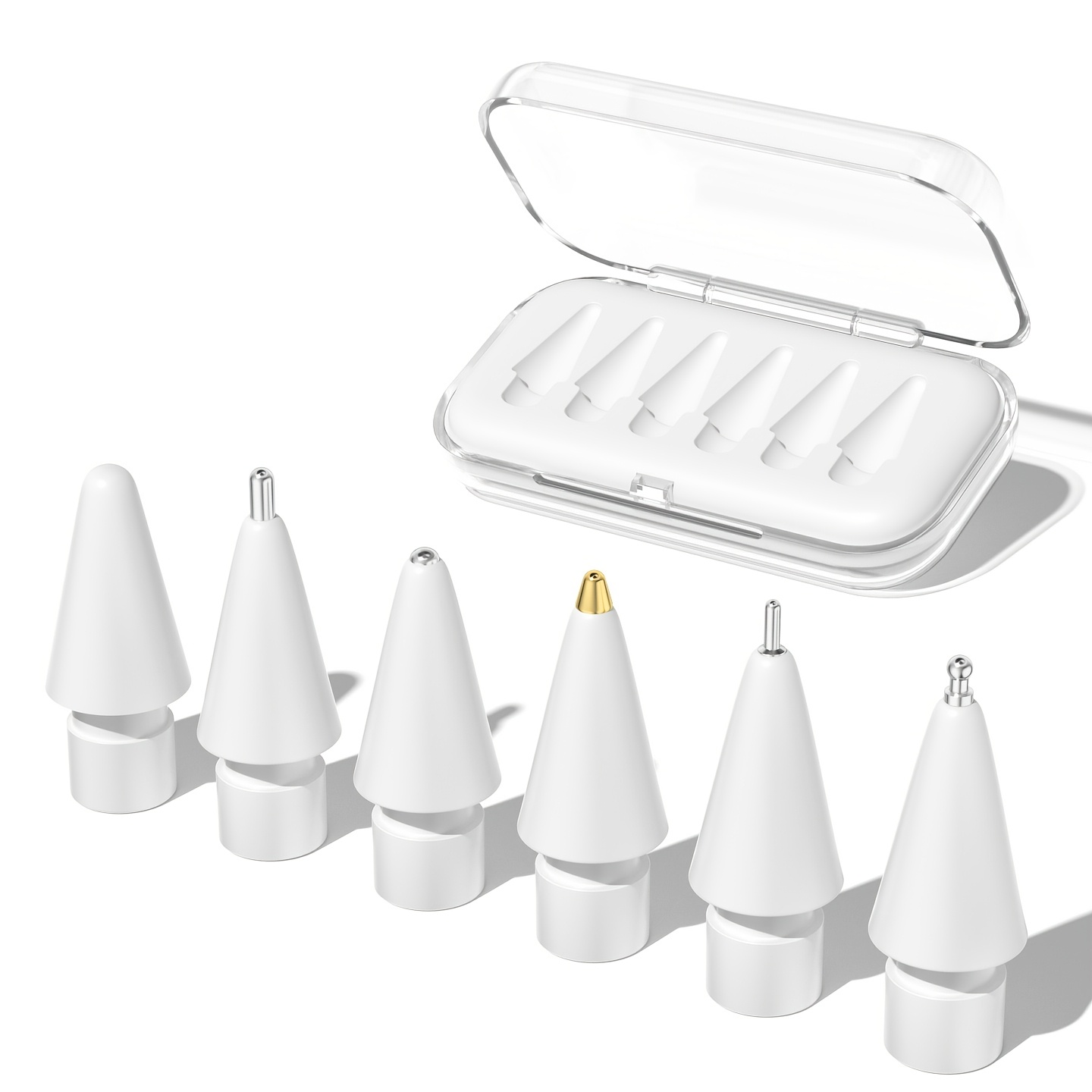 TEMU Suitable For Pencil Nib Upgrade: Needle-tube Paper-feel Nib, Compatible With Pencil Handwriting Stylus 1st And , Replacement Nib, Tempered Film-