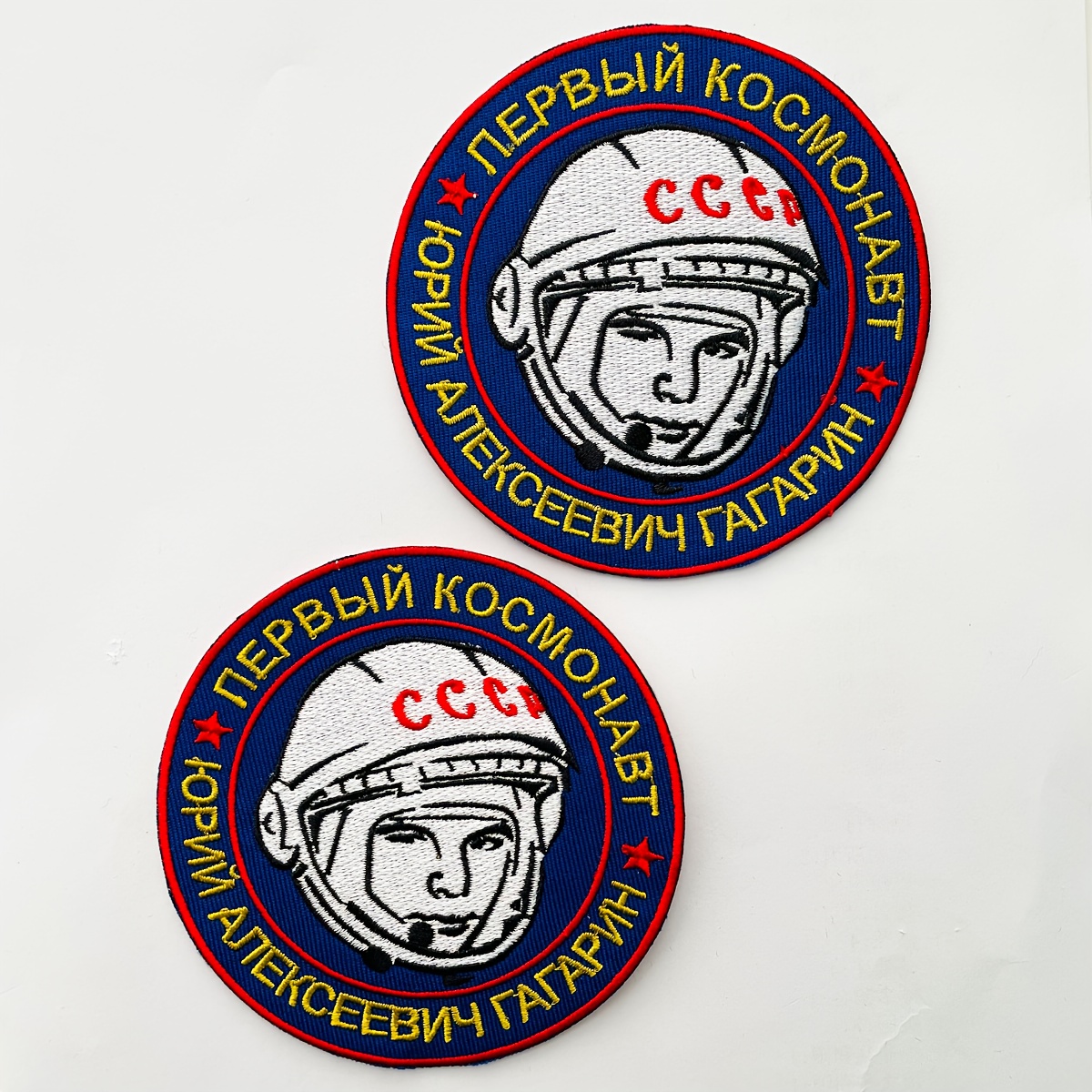 E-shop 2 Stück Neues Produkt Astronaut DIY Aufnäher Kleidung Genäht mit Stickerei Aufnäher Muster Aufkleber