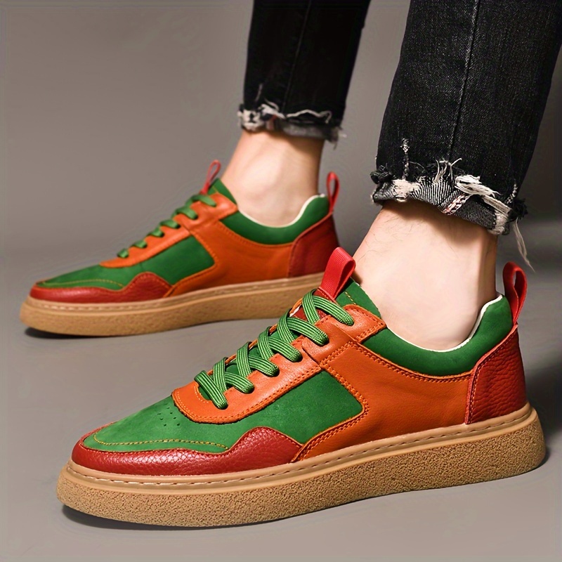 Zapatillas de skate casuales para hombre de la marca FCSHOU, zapatillas de skate transpirables, a la moda y de tendencia