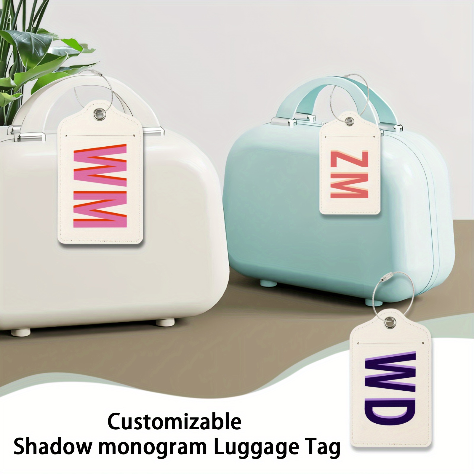 White Sea Turtle Suitcase Luggage Tag Unique Suitcase Tag - Temu