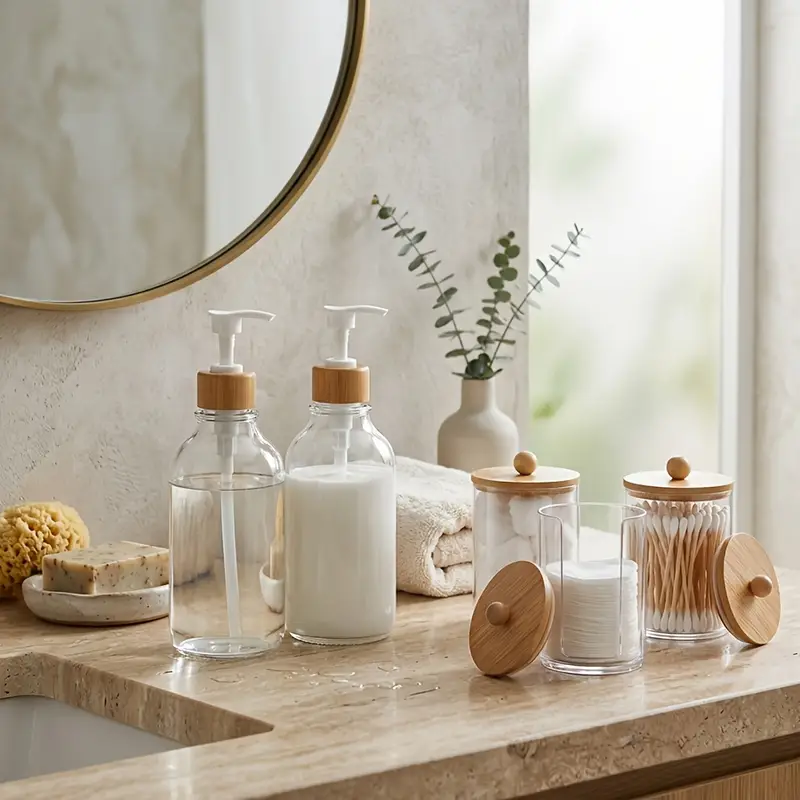 5 teiliges badezimmer zubehör set badezimmer organizer