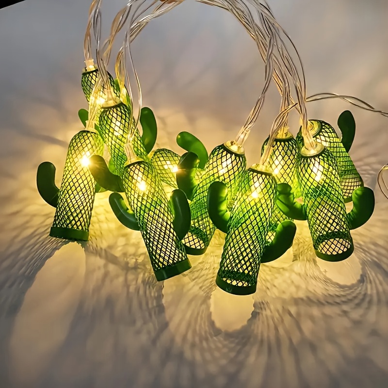 schmiedeeiserne kaktus lichterkette led lichterkette - Temu Germany