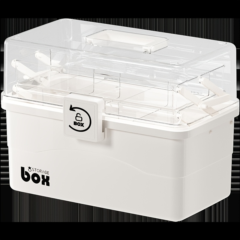 Home Large Capacity Storage Box, Classified Super Capacity, Classified Home Storage Box, Portable. One-hand Carry Portable Design, Making Storage More Relaxed