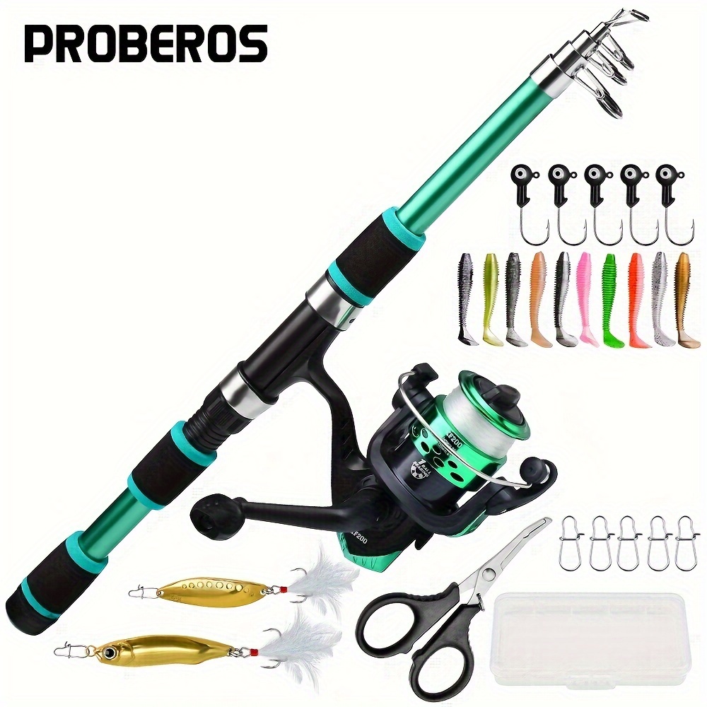 Ultra Light Fishing Rod And Reel Combo - Temu