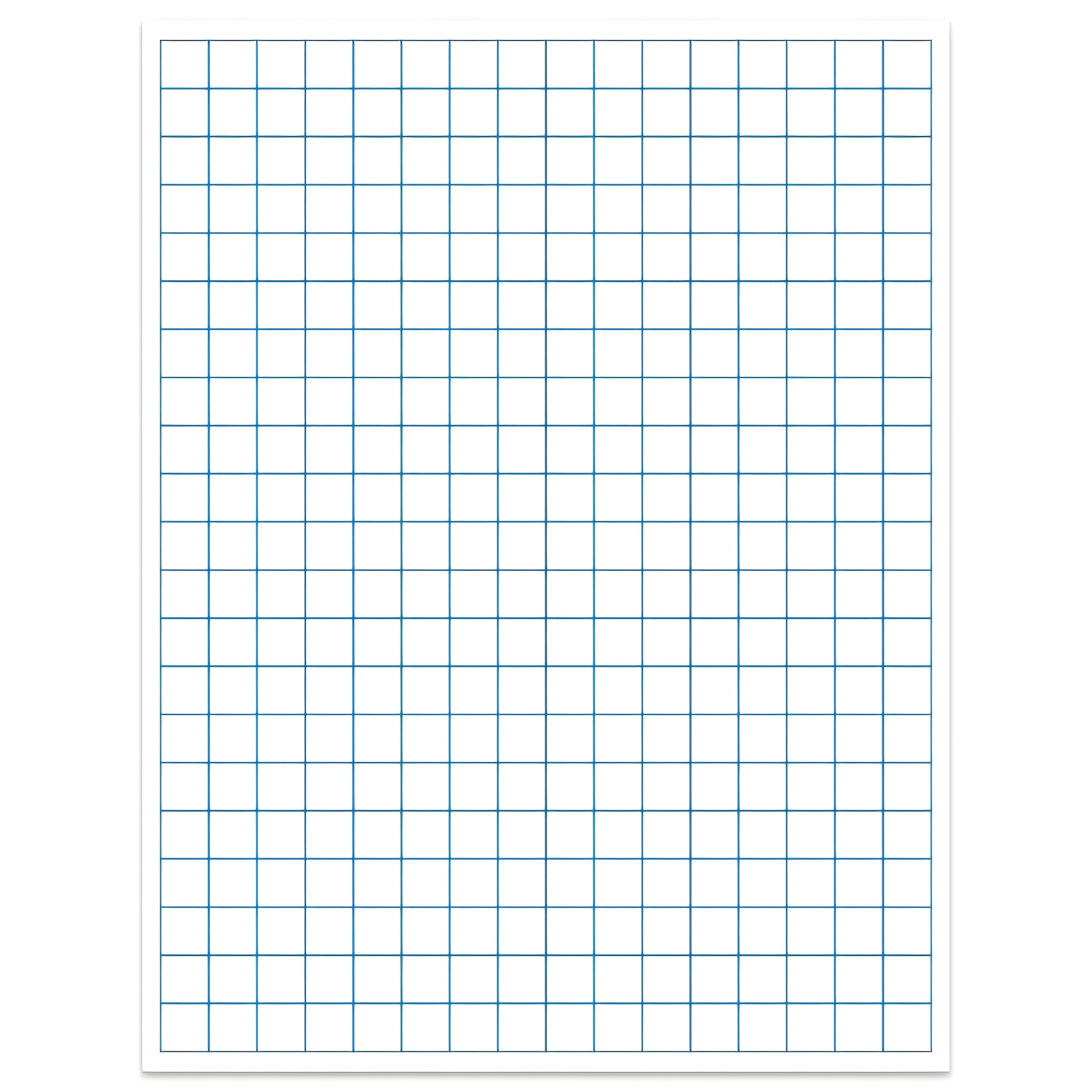 TEMU 2 Stijlen Groot Meetbord 54,61 cm bij 41,91 cm, Ontworpen voor Digitaal Tekenen en Schrijven op Whiteboard Ruitjesnotitieboek, Essentiële