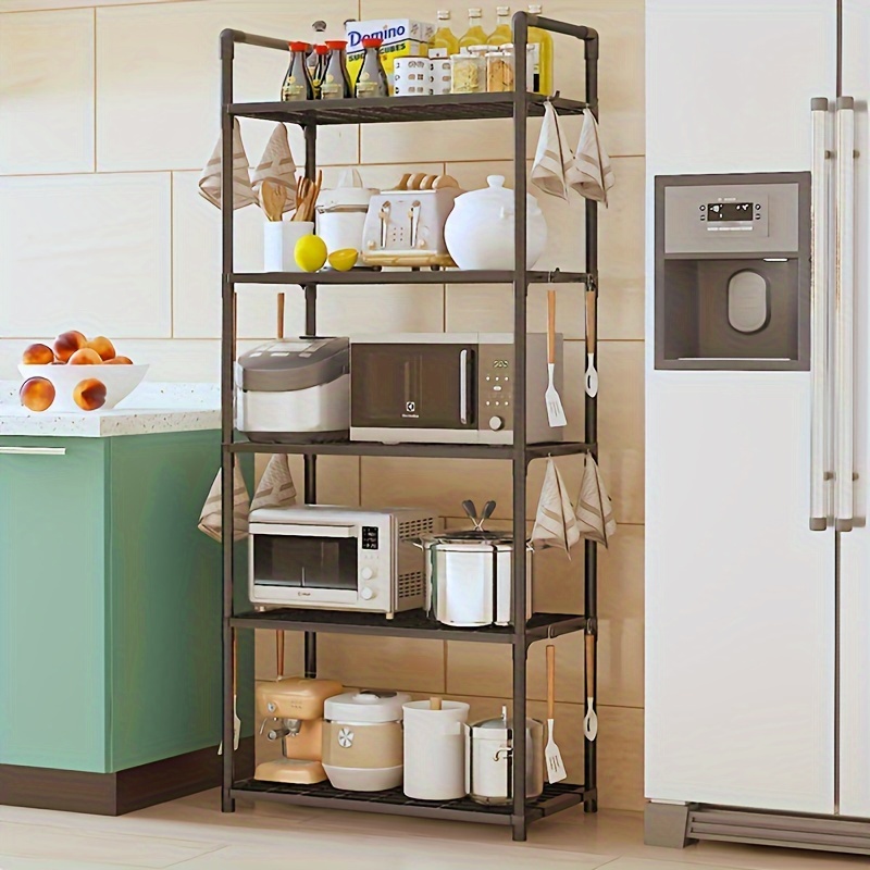 tier stainless steel kitchen storage rack space saving Temu