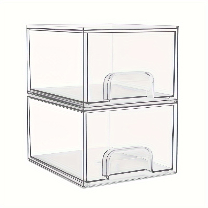 Clear Stackable Storage Bins - Temu Canada