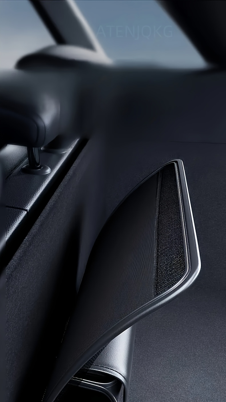 ATENJQKG Car Trunk Organizer with Multi-Compartment Storage, Ergonomic Design for SUVs & Sedans - Durable Black Car Interior Accessory for Travel Organization, Road Trip Essentials, Spacesaving Solution, Sturdy Construction, Vehicle Storage, Road Trip Lovers