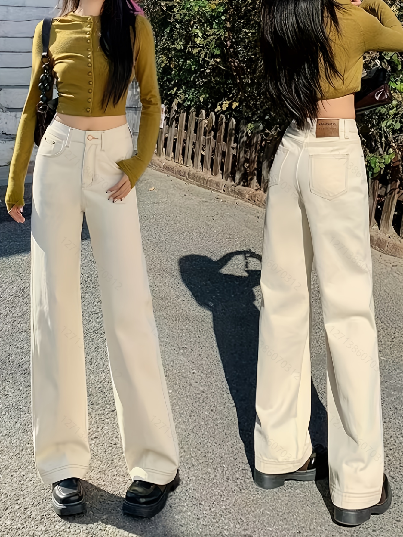 jeans donna non elasticizzati eleganti a Temu Switzerland