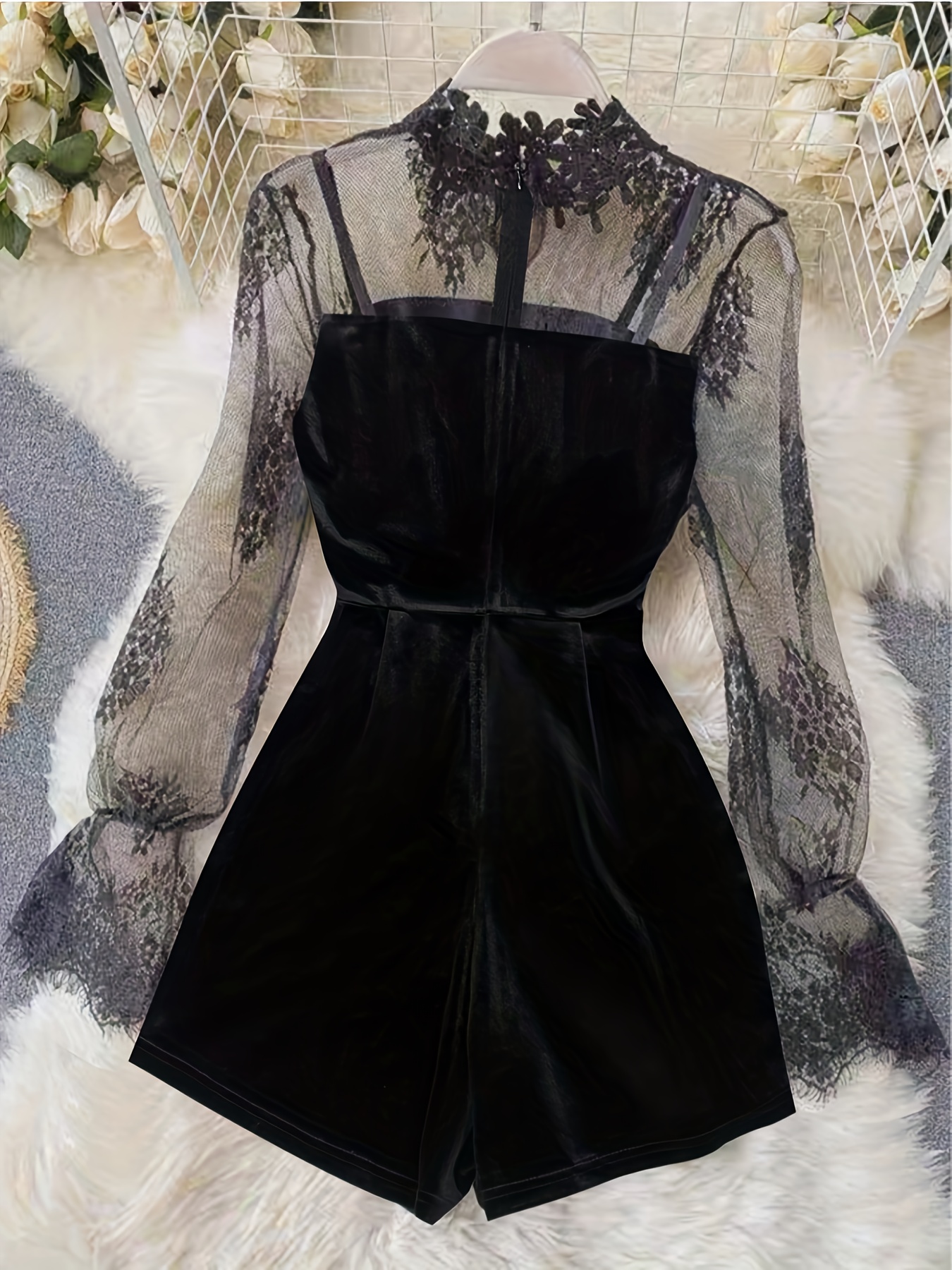 navy blue dress for baby girl 10 Ways to Style Lace Dresses this Winter main image 0