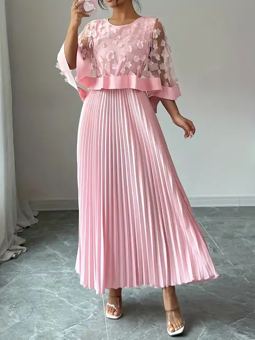 temu pink dress pink dress sold on Temu Canada