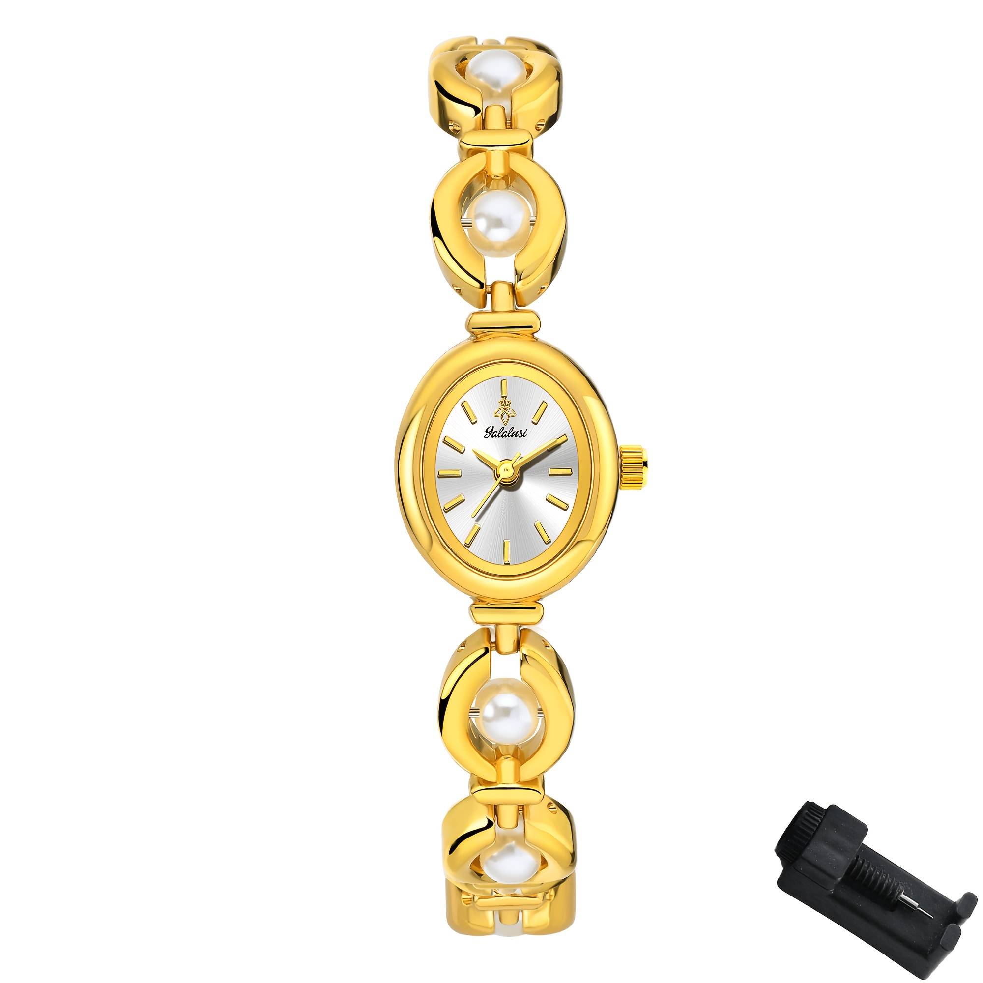 Women's Elegant Luxury Golden Quartz Watch