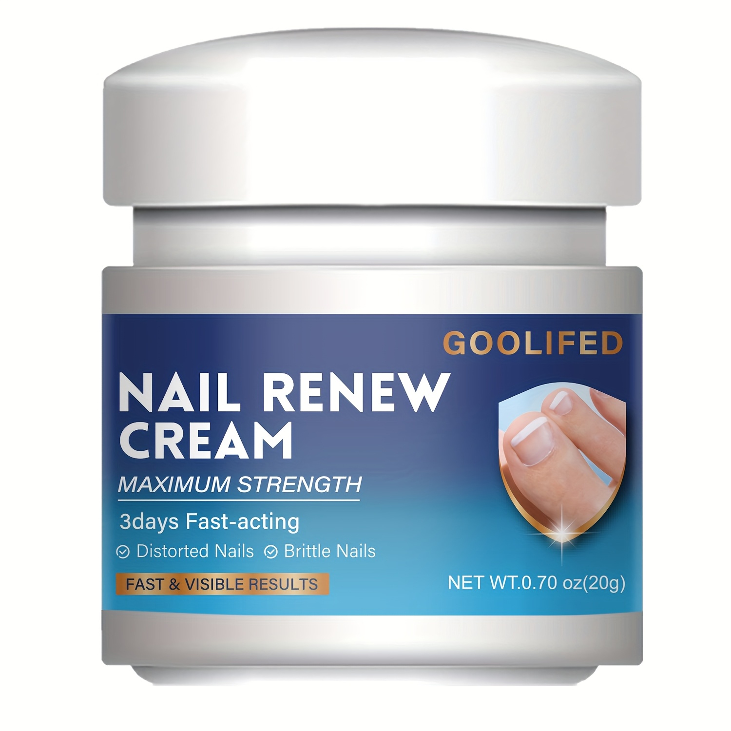 IBEALEE Extra Strength Nail Strengthener Cream - 8-Hour Fast-Acting Moisturizing Formula for Crumbling Frail Nails, Healthy Toenails & Slow-Setting Nails, Portable Container with -PRIVATHINKER Graphic, Prevents Blemish & Improves Nail Appearance, Nail Care, Nail Hydration, Nail Enhancement, Nail Moisturizer, Daily Nail Care
