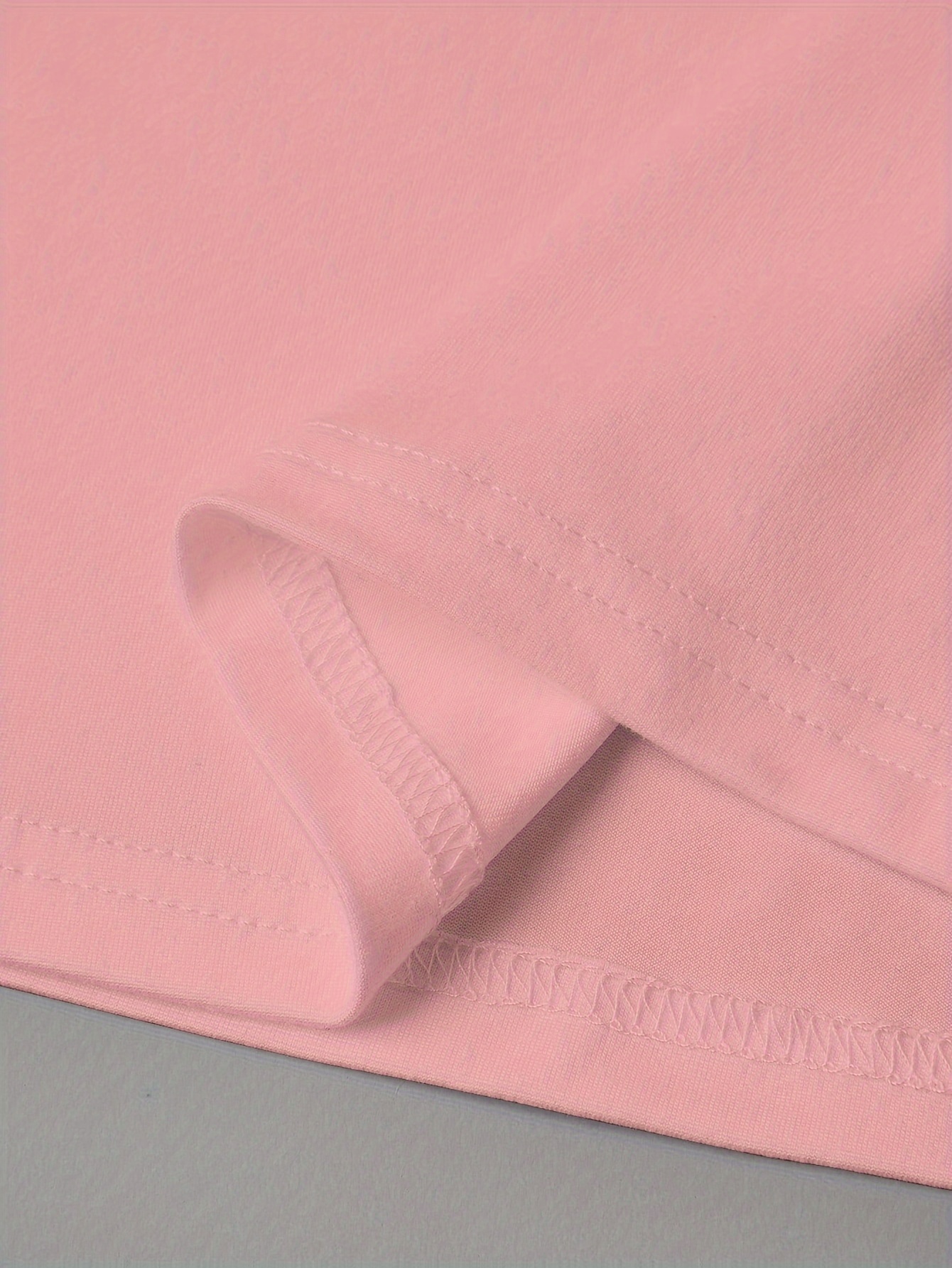 Women's Soft Pink V-Neck T-Shirt - Elegant Lace Trim Blouse, Machine Washable Everyday & Formal Tops for Women, Versatile Top, Feminine Style, Breathable Top, Stylish Top, Summer Wardrobe