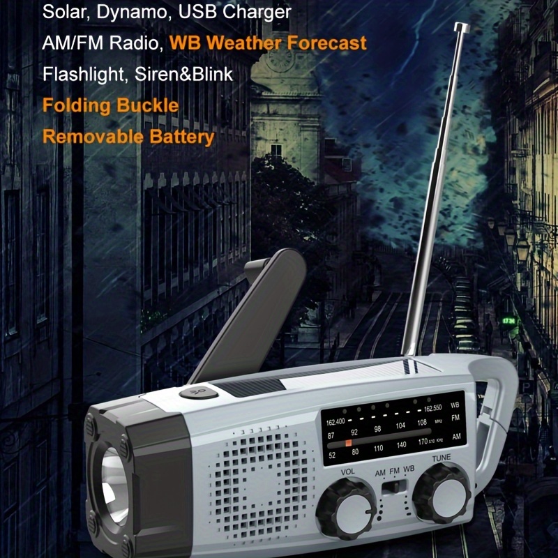 Las mejores ofertas en Reproductor MP3 USB radios AM/FM portátiles con  conector para auriculares