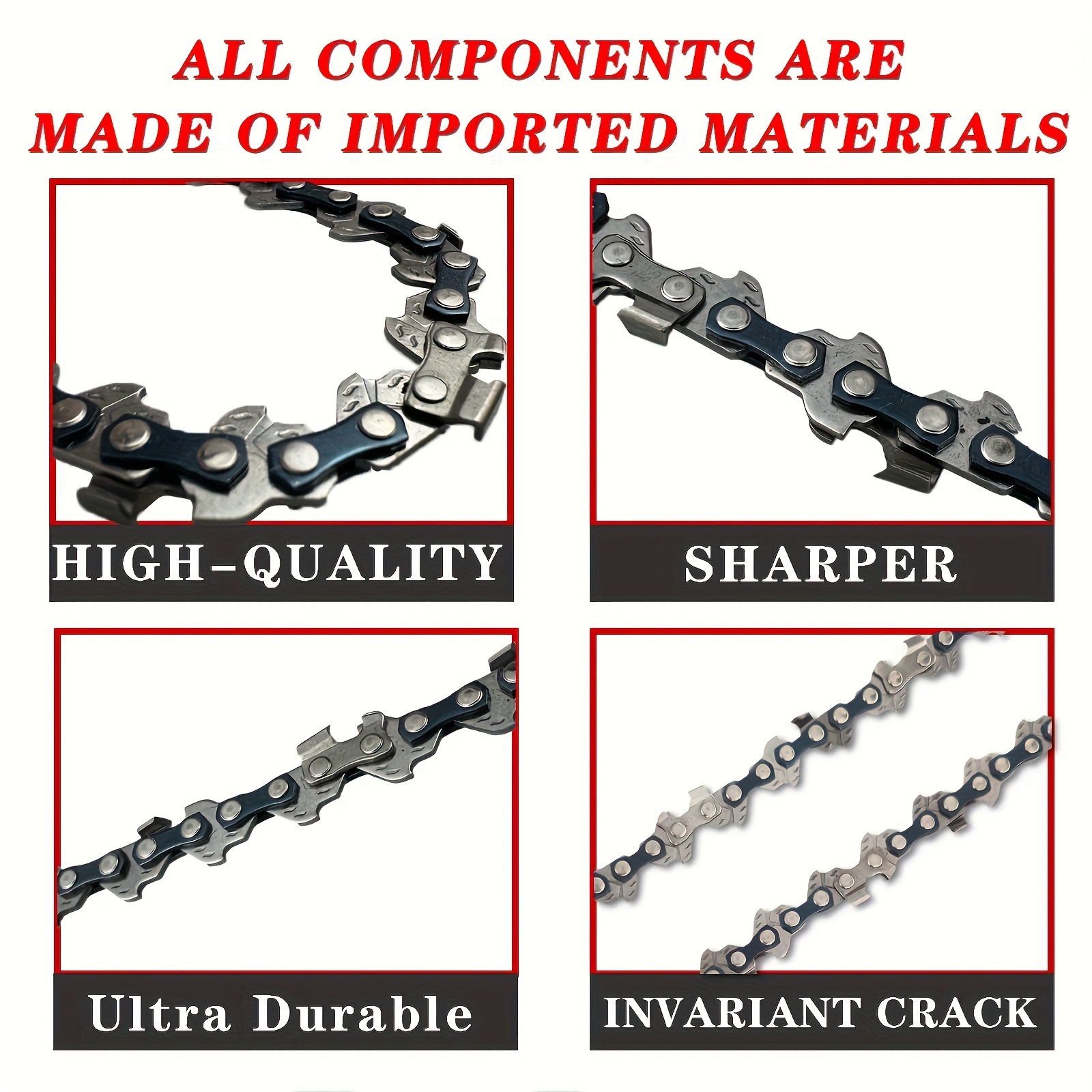 Mini Chainsaw Chains Replacement Saw Chain Cordless Electric Temu