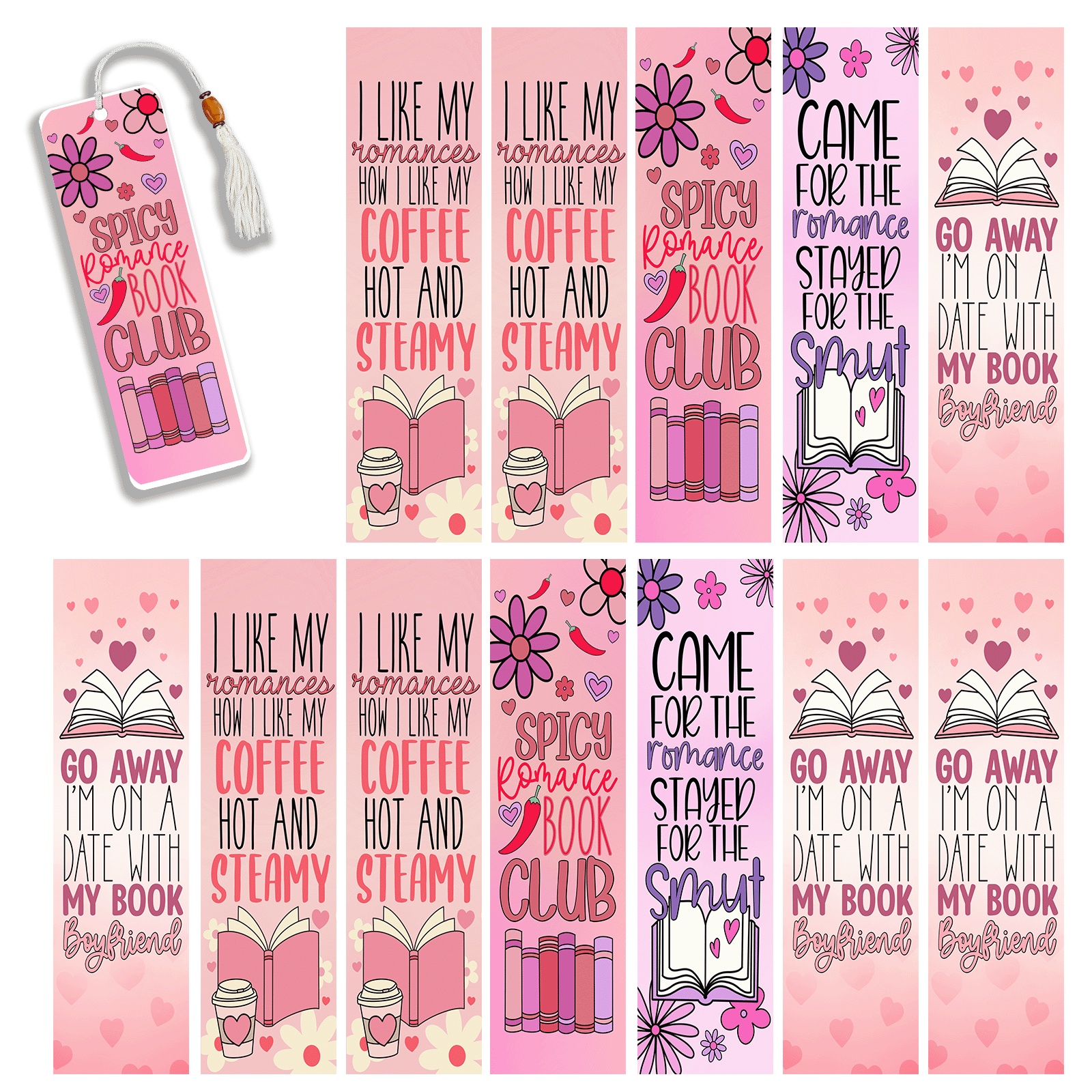 Good Girl Bookmark - Funny Bookish Gifts For Spicy Readers & Book Lovers