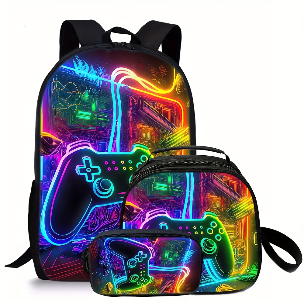 

Ensemble de pièces sac noir pour manettes de jeu colorées et cool