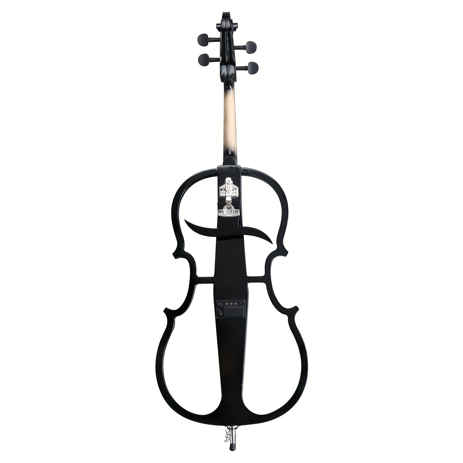 

Full Size 4/4 Electric Style Cello With Case Bow Rosin Earphone Connecting Line