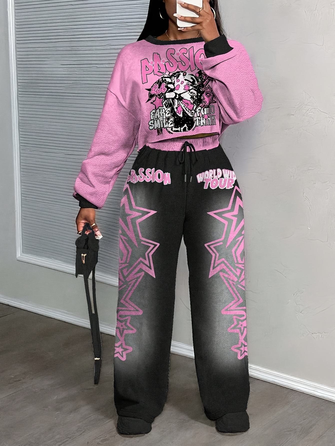 hip hop clothes women sold on Temu United States
