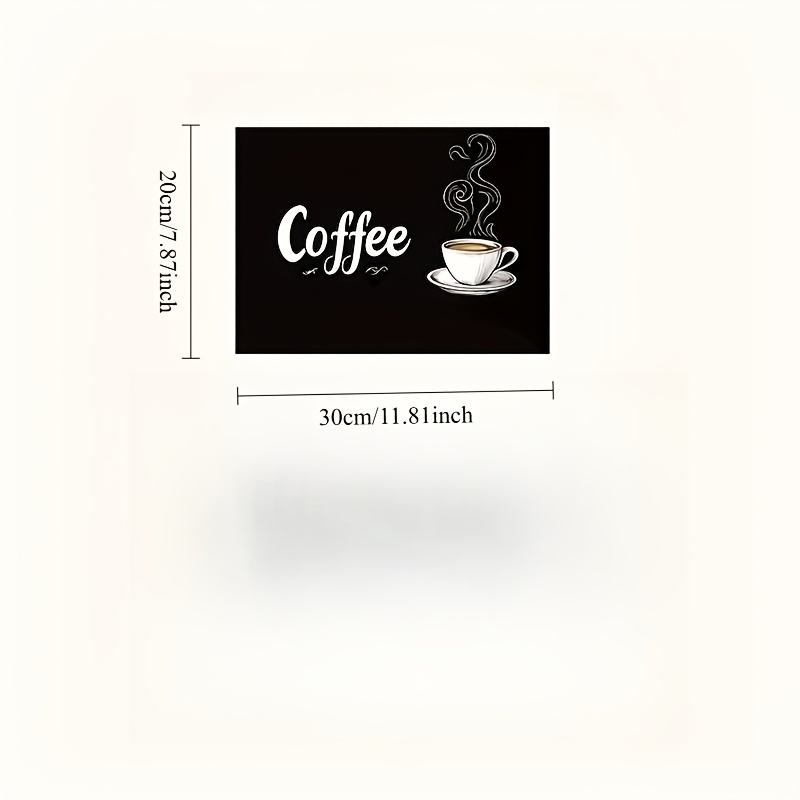 TEMU 1pc Mud-kitchen And Bathroom Dish Drying Mat, Polyester Dish Drainer Mat, Multi-functional Coffee Machine And Sink Mat, Countertop Protection,