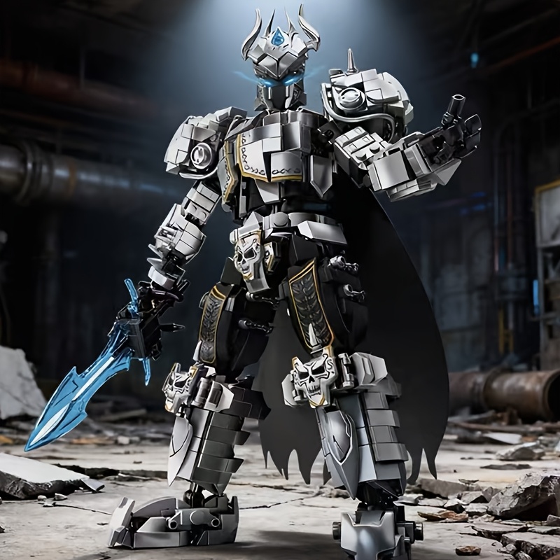 1289pcs Armored Robot Warrior Building Block Set