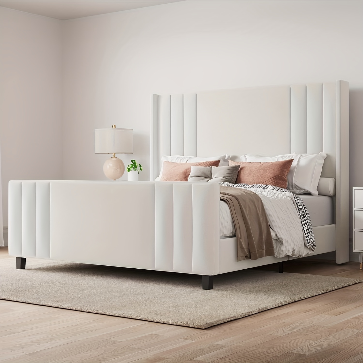 

Size Bed Frame, Upholstered Bed & Footboard, , Needed