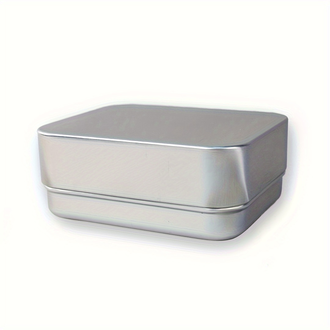 

2pcs , 9oz Aluminum Box, Container, -draining , Removable And To , Bathroom Kitchen Accessories, And