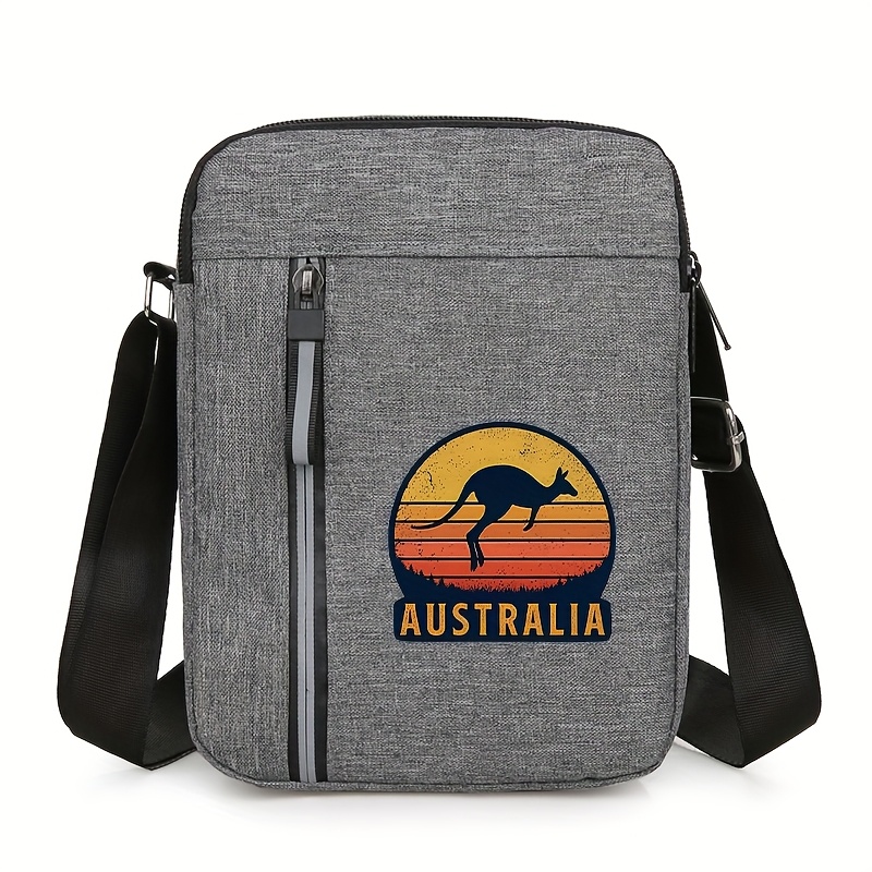 ☆DEINET☆ KANGAROO POCKET BAG IN COOL GRAY Gray Ghost 