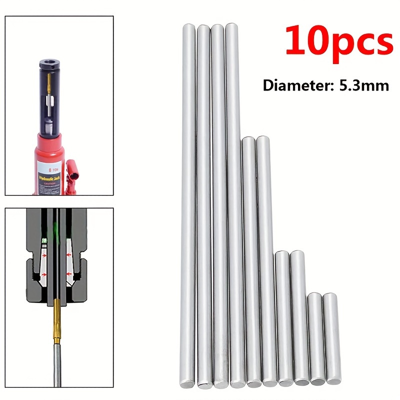 10pcs high strength steel drill bits set full range of sizes for holesawing metalworking machining diameter 5 3mm machining drill bits   durable drill bits drill bits set