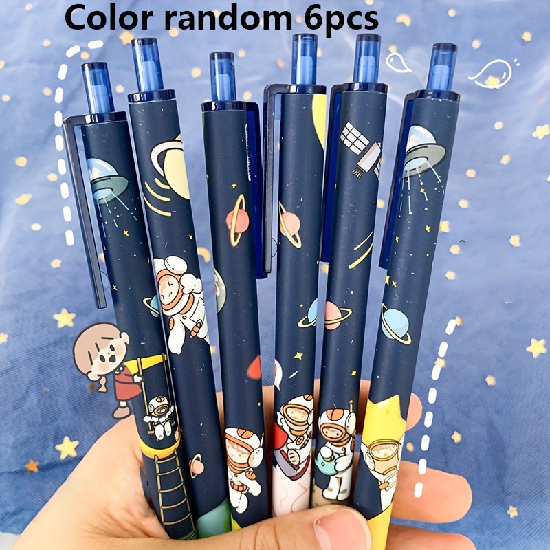 

Lot de 6 Stylos à Bille Pression, 6pcs Aléatoires