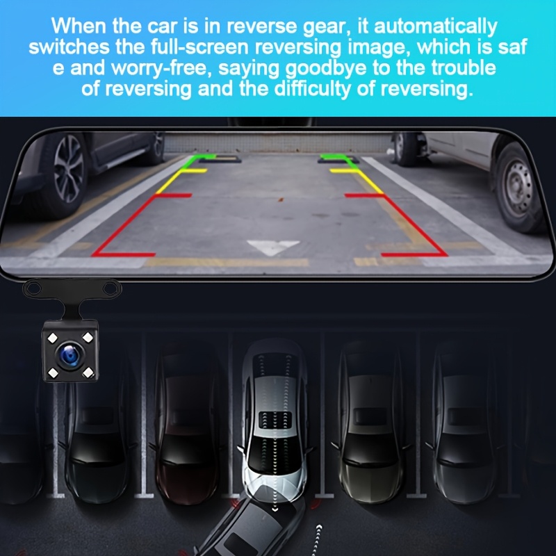 the   5 5 meter extension cord with a reversing camera for   cart provides clear night vision recording for the vehicles dash cam Product details 4