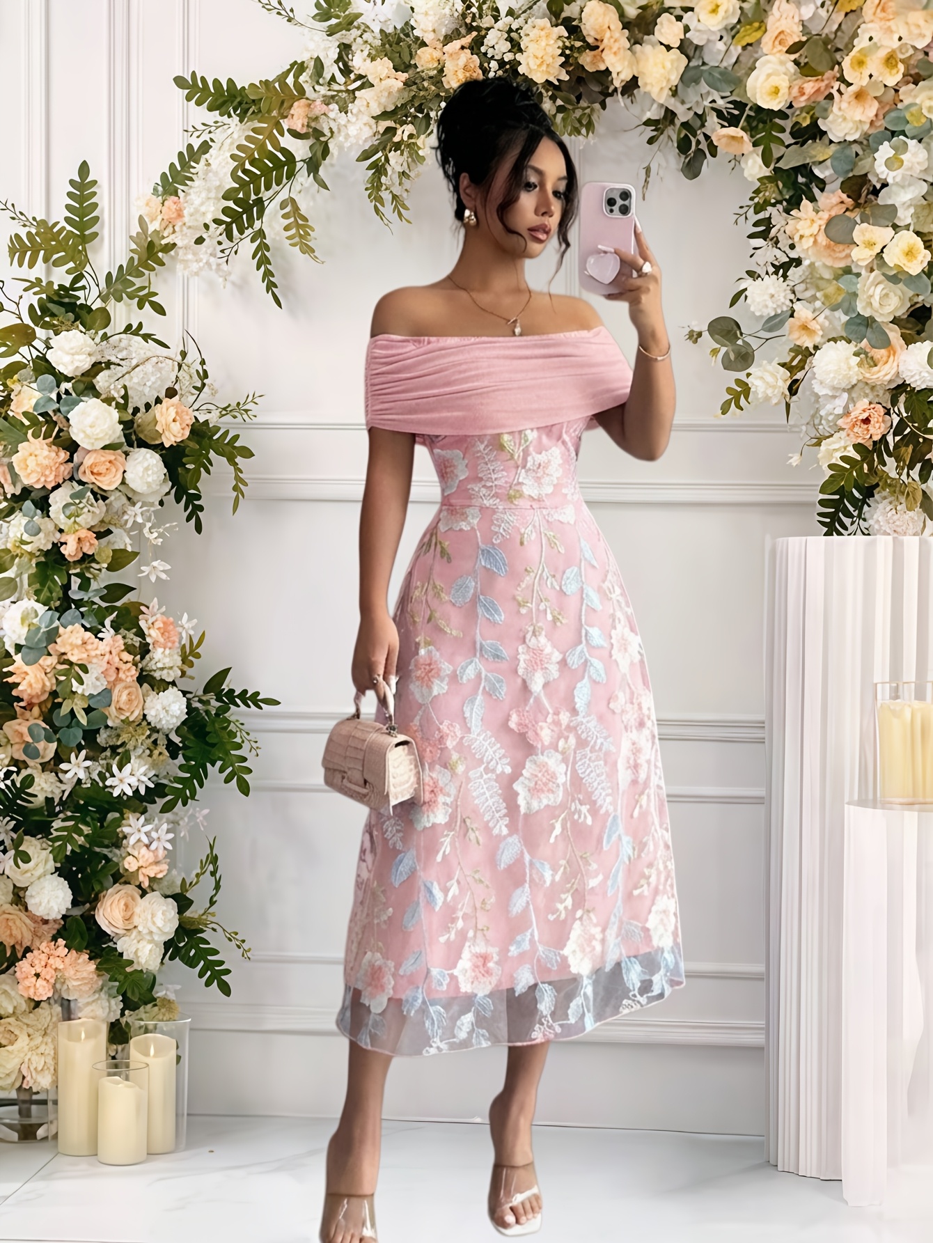 open lace back dress Tea Party Smocked Pink Seersucker Dress – Classic Whimsy