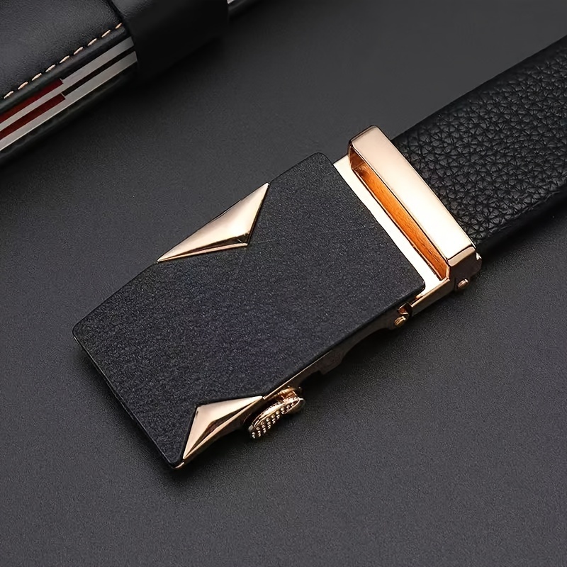 Men's Automatic Buckle Business Trouser Belt