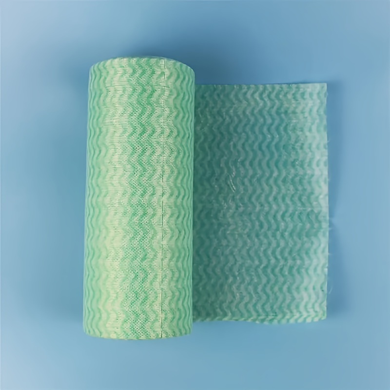 TEMU 50pcs Colorful Reusable Disposable Non-oily Kitchen Cleaning Wipes, Food-safe Multipurpose Scrub Pads, Towels For Outdoor Kitchen Appliances &
