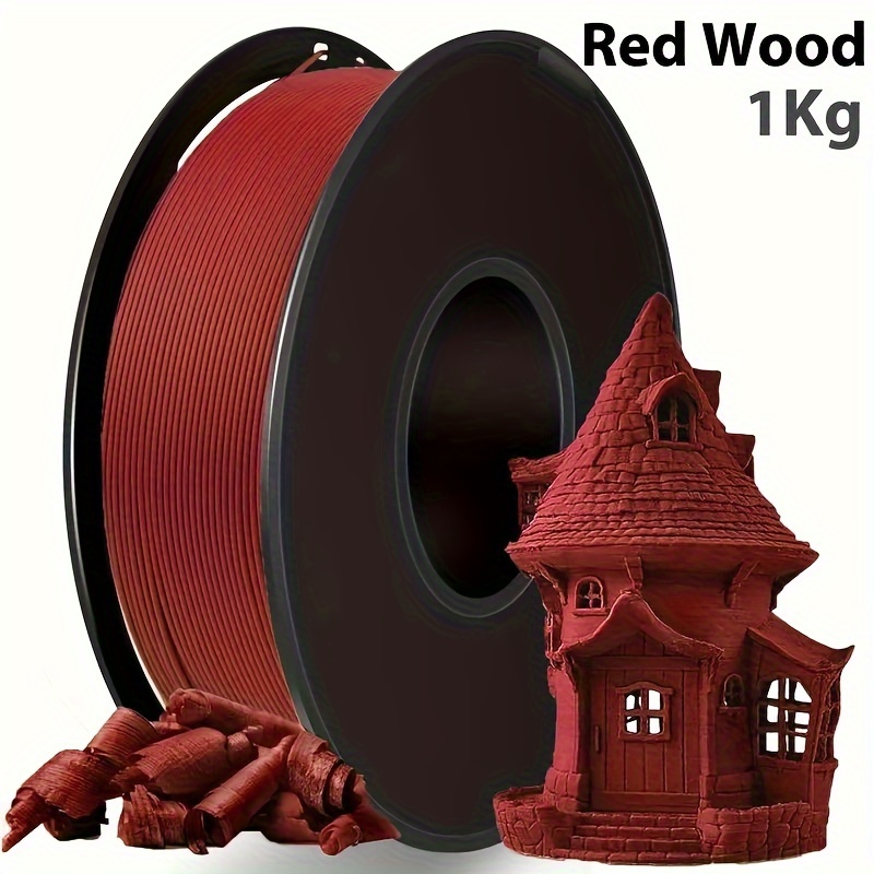 

- 3d , 1.75mm Pla / Wood, 95a , 2.2lb Spoolwood