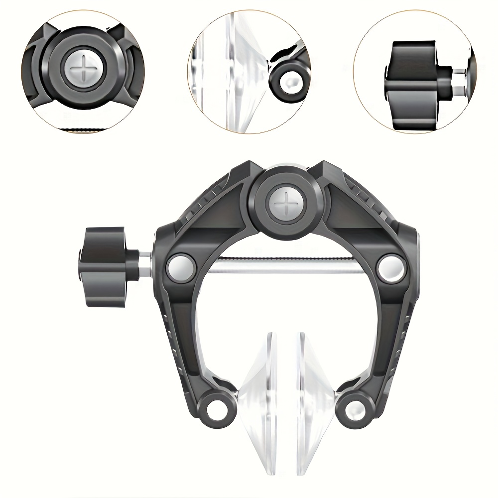 TEMU 1pc Promaster Mobile Phone Screen Opening Tool Kit, Lcd Screen Opening Clamp, With Suction Cup Kit, Made Of Non-electric Abs Resin Structure, Black Color