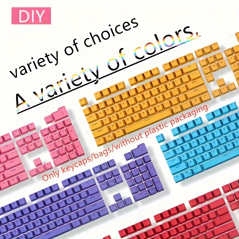 

1pc Vibrant Diy Keycap Set For Musical Instruments & - Plastic, Replacement Caps For Gaming &