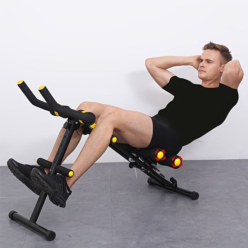Machine Abdominale AB Pour Exercices De Gainage - Rouge, Capacité 200kg, Neuve